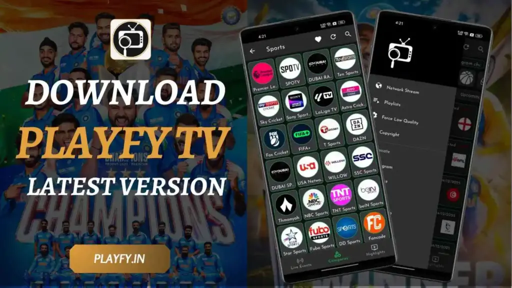 Download Playfy TV APK